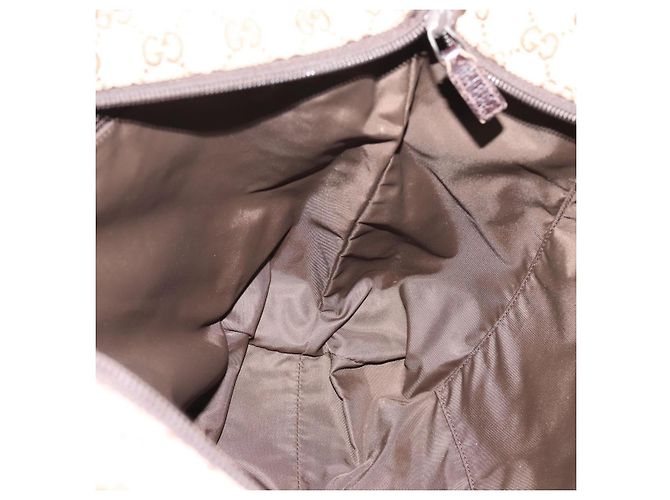 GUCCI GG Canvas Web Sherry Line Tote Bag Beige 155524 - vista 19