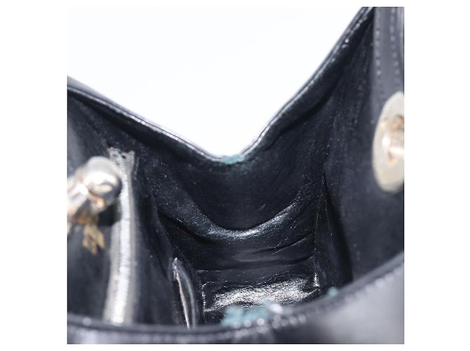 LOEWE Hand Bag Leather Black - vista 18