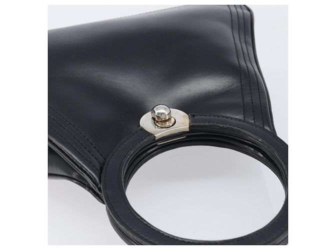 LOEWE Hand Bag Leather Black - vista 6