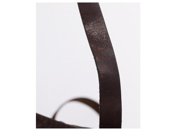 FENDI Zucca Canvas Hand Bag Black Brown - vista 10