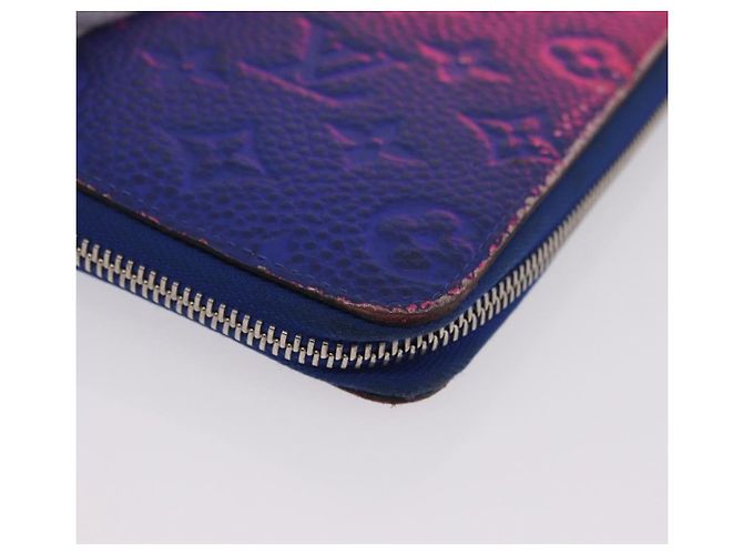 LOUIS VUITTON Taurillon Clemence Illusion Zippy Wallet Vertical - vista 10