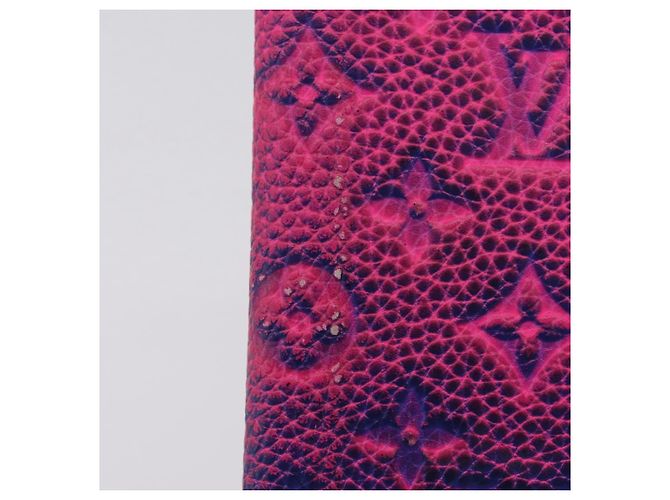 LOUIS VUITTON Taurillon Clemence Illusion Zippy Wallet Vertical - vista 13