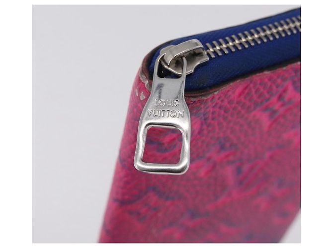 LOUIS VUITTON Taurillon Clemence Illusion Zippy Wallet Vertical - vista 14