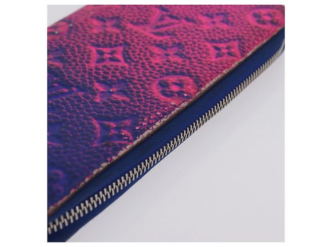 LOUIS VUITTON Taurillon Clemence Illusion Zippy Wallet Vertical - vista 5