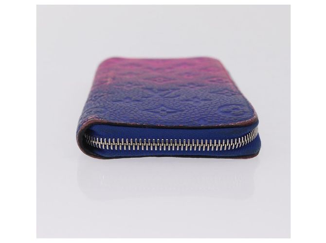 LOUIS VUITTON Taurillon Clemence Illusion Zippy Wallet Vertical - vista 8