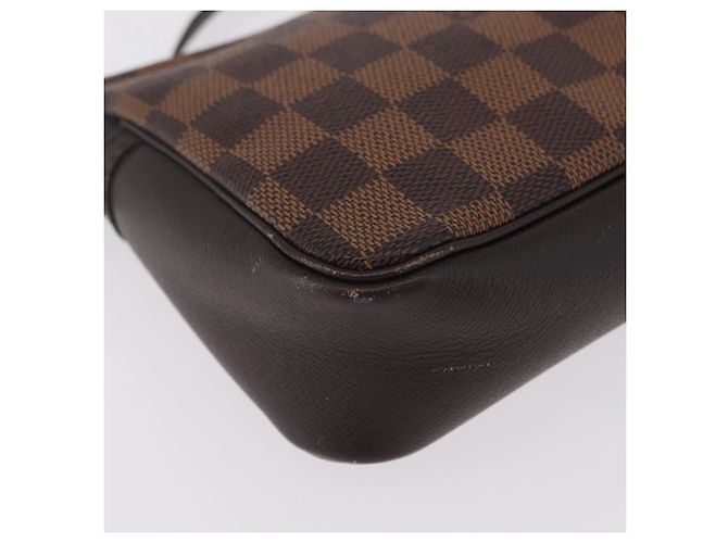 LOUIS VUITTON Damier Ebene Trousse Makeup Pouch N51982 LV - vista 11