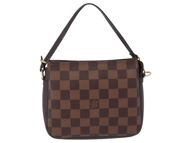 LOUIS VUITTON Damier Ebene Trousse Makeup Pouch N51982 LV - vista 2