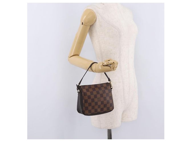 LOUIS VUITTON Damier Ebene Trousse Makeup Pouch N51982 LV - vista 23