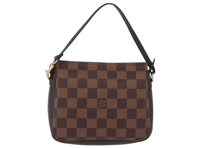 LOUIS VUITTON Damier Ebene Trousse Makeup Pouch N51982 LV - vista 3