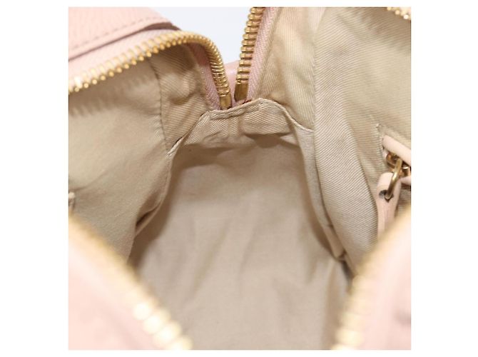 Chloé Chloe Paraty Hand Bag Leather 2way Pink Gold - vista 26