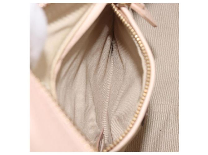 Chloé Chloe Paraty Hand Bag Leather 2way Pink Gold - vista 28