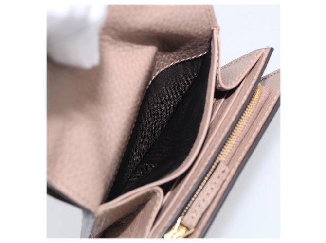 GUCCI Bifold Wallet Leather Pink Silver 598587 - vista 15