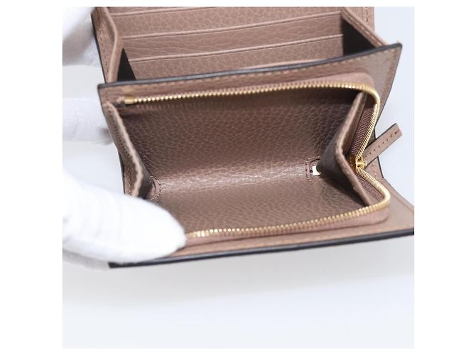 GUCCI Bifold Wallet Leather Pink Silver 598587 - vista 20