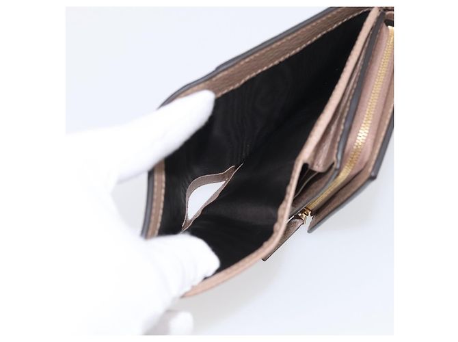 GUCCI Bifold Wallet Leather Pink Silver 598587 - vista 21