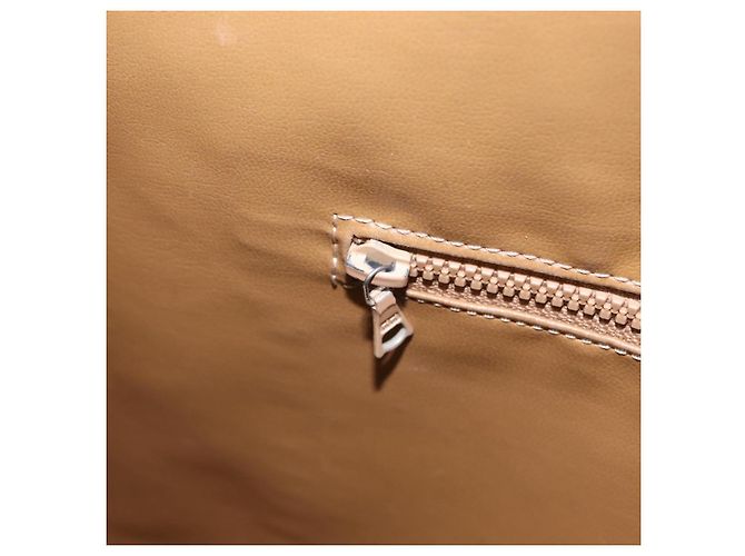 Céline CELINE Macadam Canvas Tote Bag PVC Leather Brown Gold - vista 23