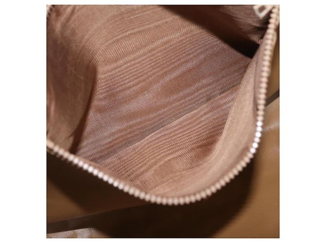 Céline CELINE Macadam Canvas Tote Bag PVC Leather Brown Gold - vista 24