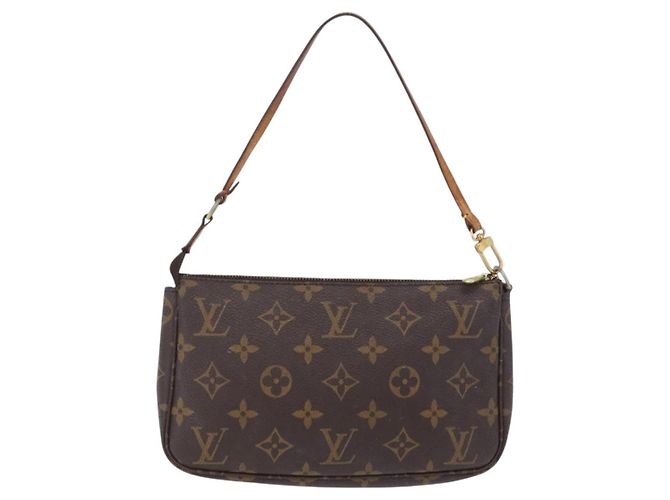 LOUIS VUITTON Monogram Pochette Accessoires Pouch M51980 LV - vista 3