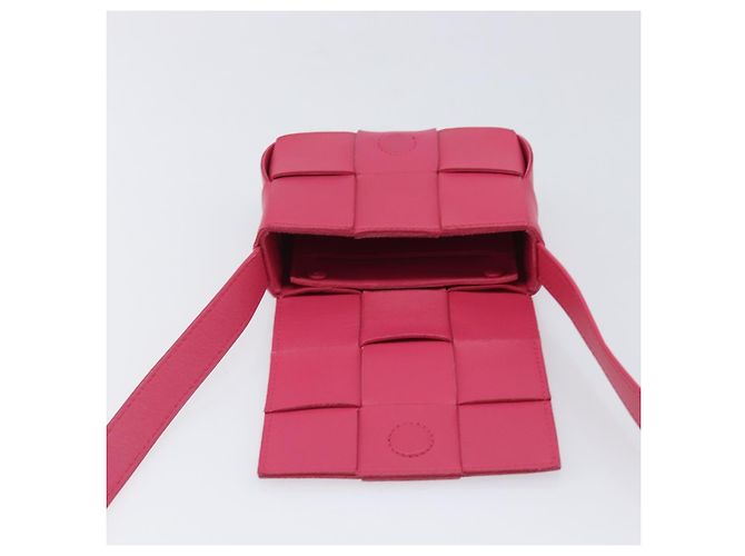 Bottega Veneta MAXI INTRECCIATO Cassette Mini Shoulder Bag Leather - vista 16