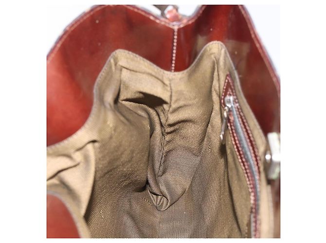 FENDI Zucca Canvas Hand Bag Brown Black - vista 20