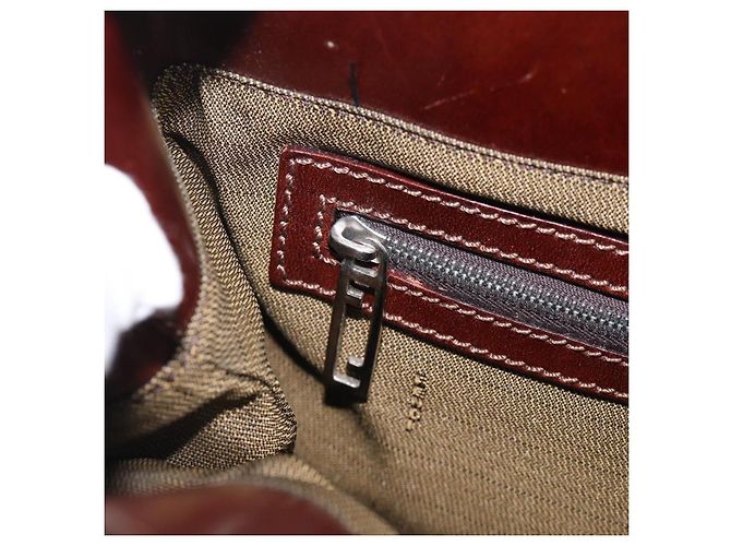 FENDI Zucca Canvas Hand Bag Brown Black - vista 21