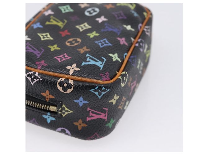 LOUIS VUITTON Monogram Multicolor Trousse Wapity Pouch Black M58034 - vista 13
