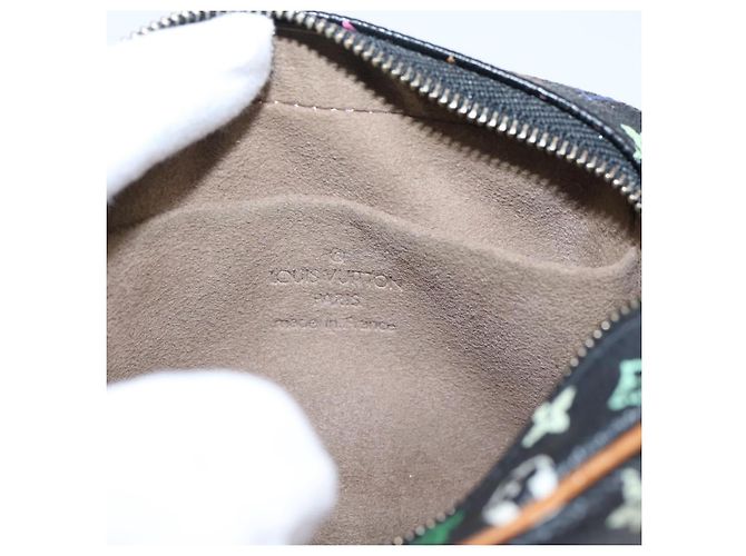 LOUIS VUITTON Monogram Multicolor Trousse Wapity Pouch Black M58034 - vista 15