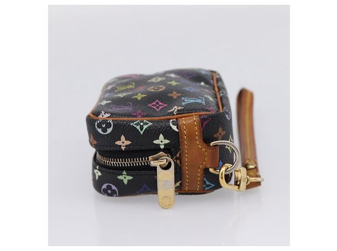 LOUIS VUITTON Monogram Multicolor Trousse Wapity Pouch Black M58034 - vista 4
