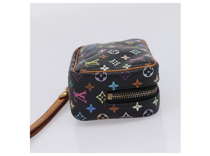 LOUIS VUITTON Monogram Multicolor Trousse Wapity Pouch Black M58034 - vista 5
