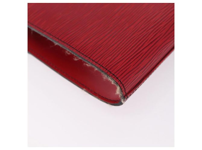 LOUIS VUITTON Epi Art Deco Clutch Bag Red M52637 LV - vista 10