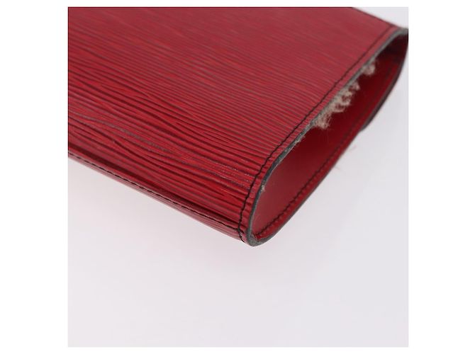 LOUIS VUITTON Epi Art Deco Clutch Bag Red M52637 LV - vista 11