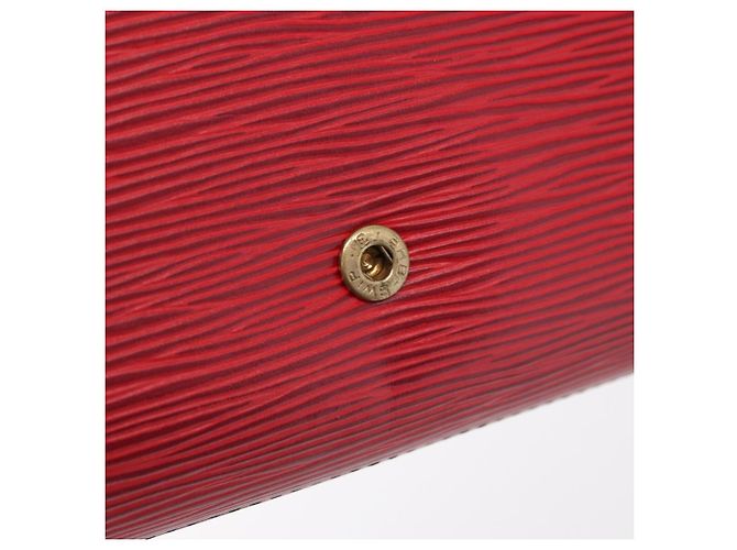 LOUIS VUITTON Epi Art Deco Clutch Bag Red M52637 LV - vista 13