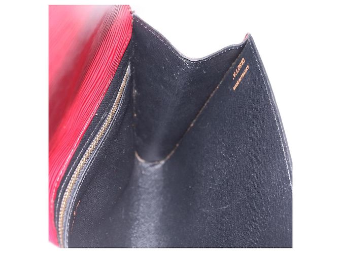 LOUIS VUITTON Epi Art Deco Clutch Bag Red M52637 LV - vista 16