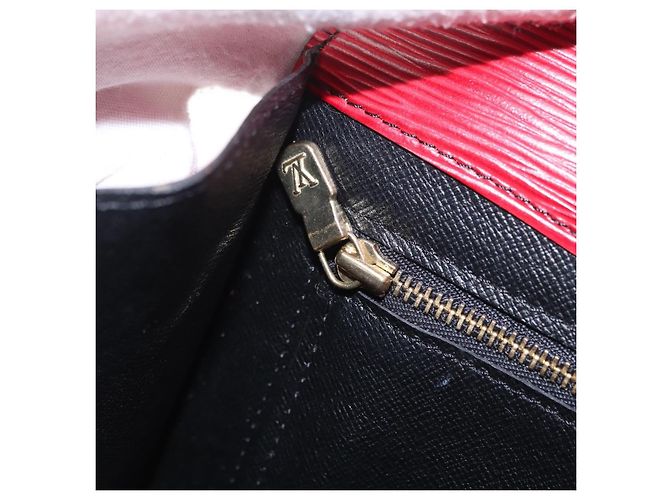 LOUIS VUITTON Epi Art Deco Clutch Bag Red M52637 LV - vista 18