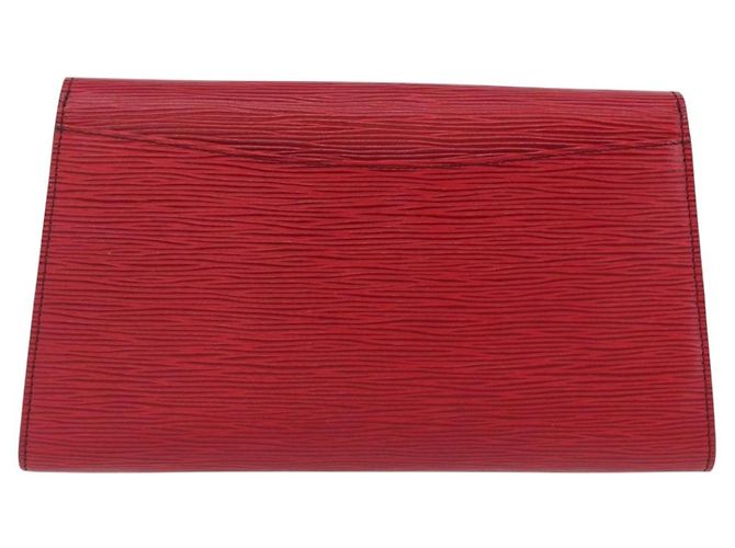 LOUIS VUITTON Epi Art Deco Clutch Bag Red M52637 LV - vista 3