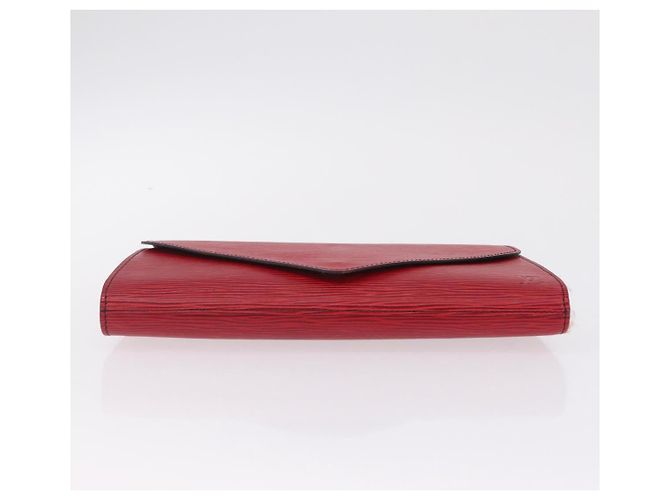 LOUIS VUITTON Epi Art Deco Clutch Bag Red M52637 LV - vista 7