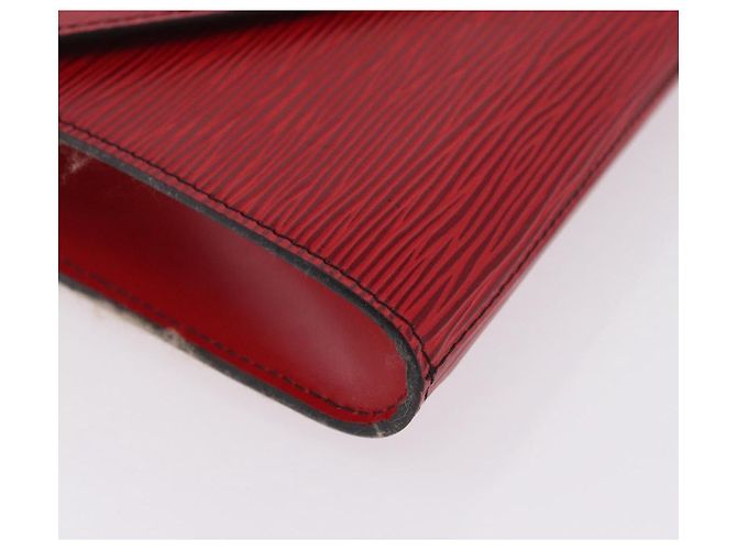 LOUIS VUITTON Epi Art Deco Clutch Bag Red M52637 LV - vista 8