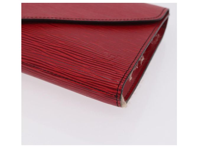 LOUIS VUITTON Epi Art Deco Clutch Bag Red M52637 LV - vista 9