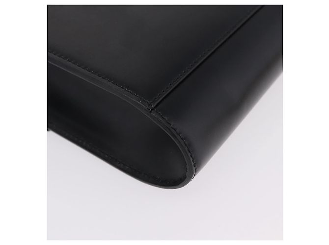 Céline CELINE Circle Shoulder Bag Leather Black Gold - vista 14