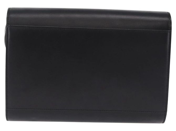 Céline CELINE Circle Shoulder Bag Leather Black Gold - vista 3