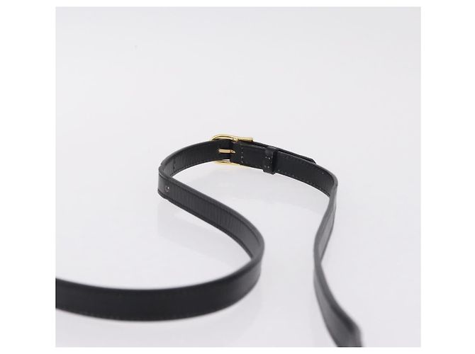 Céline CELINE Circle Shoulder Bag Leather Black Gold - vista 8