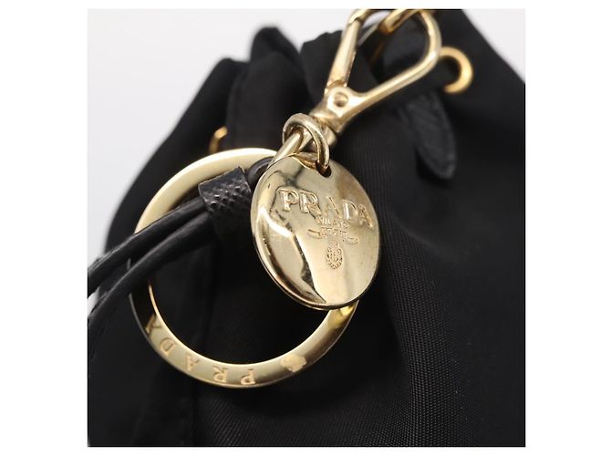 PRADA Nylon-Tasche Black Gold - Ansicht 15