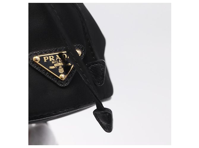 PRADA Nylon-Tasche Black Gold - Ansicht 17
