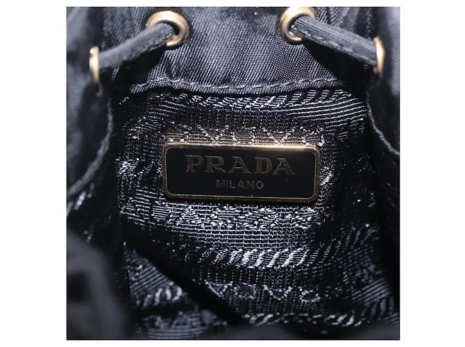 PRADA Nylon-Tasche Black Gold - Ansicht 20