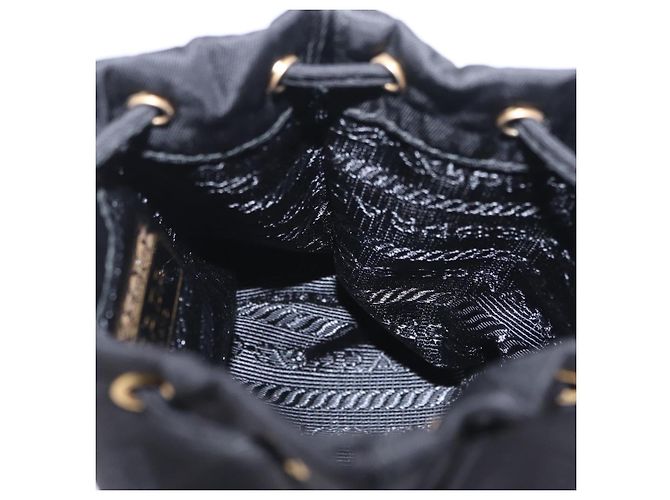 PRADA Nylon-Tasche Black Gold - Ansicht 22