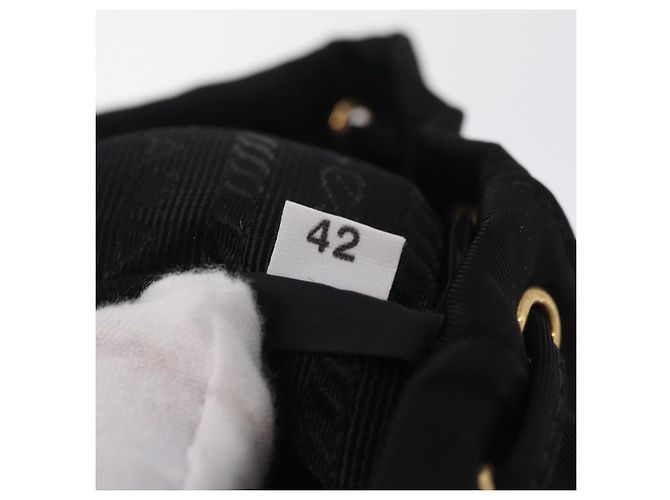 PRADA Nylon-Tasche Black Gold - Ansicht 24