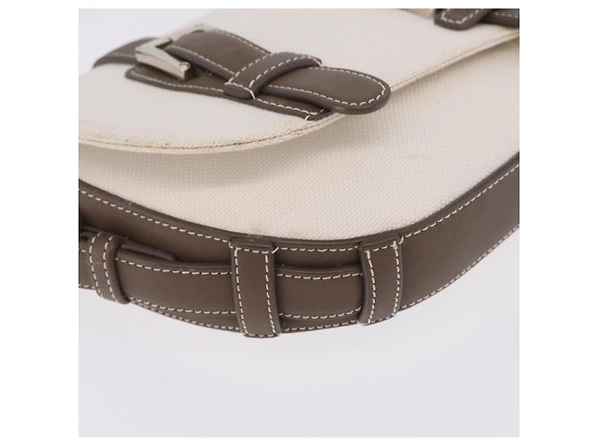 LOEWE Schultertasche Canvas White Silver - Ansicht 11