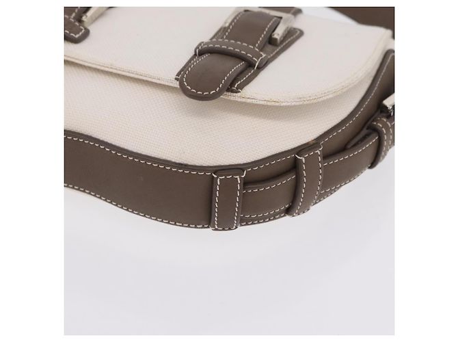 LOEWE Schultertasche Canvas White Silver - Ansicht 12