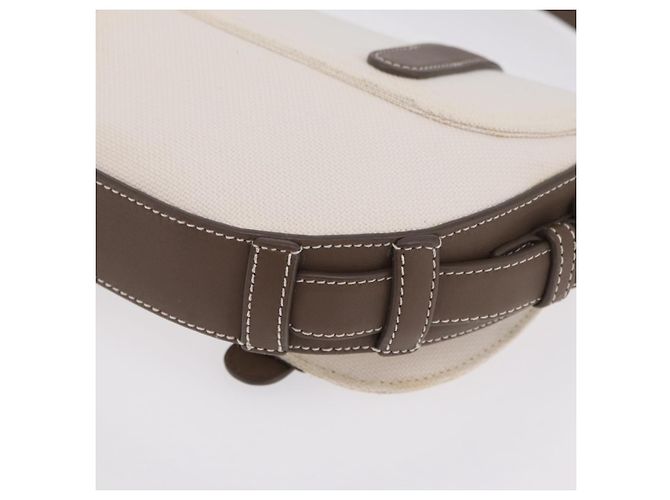 LOEWE Schultertasche Canvas White Silver - Ansicht 14