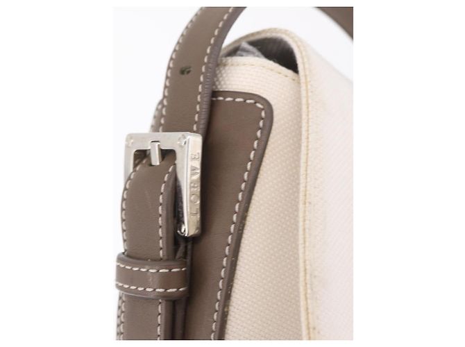 LOEWE Schultertasche Canvas White Silver - Ansicht 15