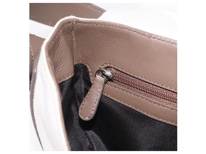 LOEWE Schultertasche Canvas White Silver - Ansicht 24